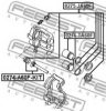 NISSA 41121ZC60A Piston, brake caliper